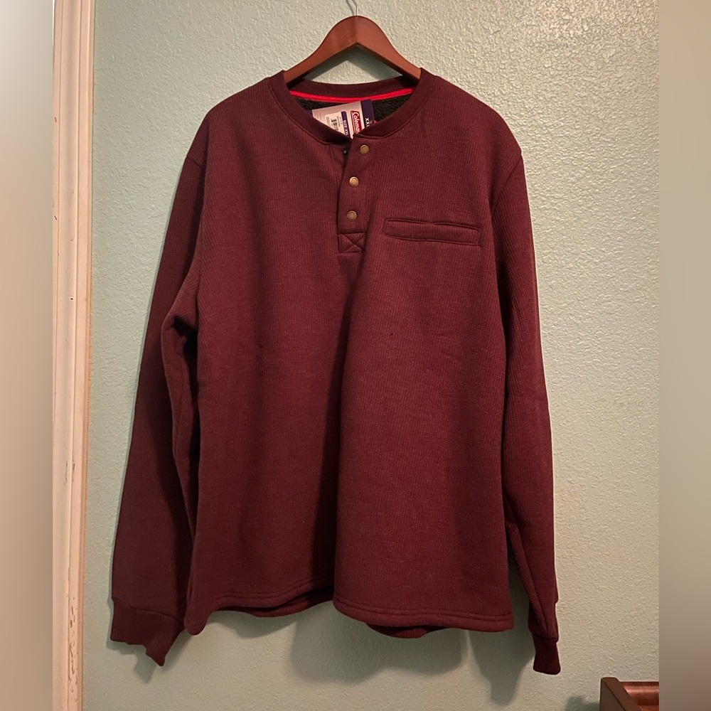 Coleman fleece lined shirt